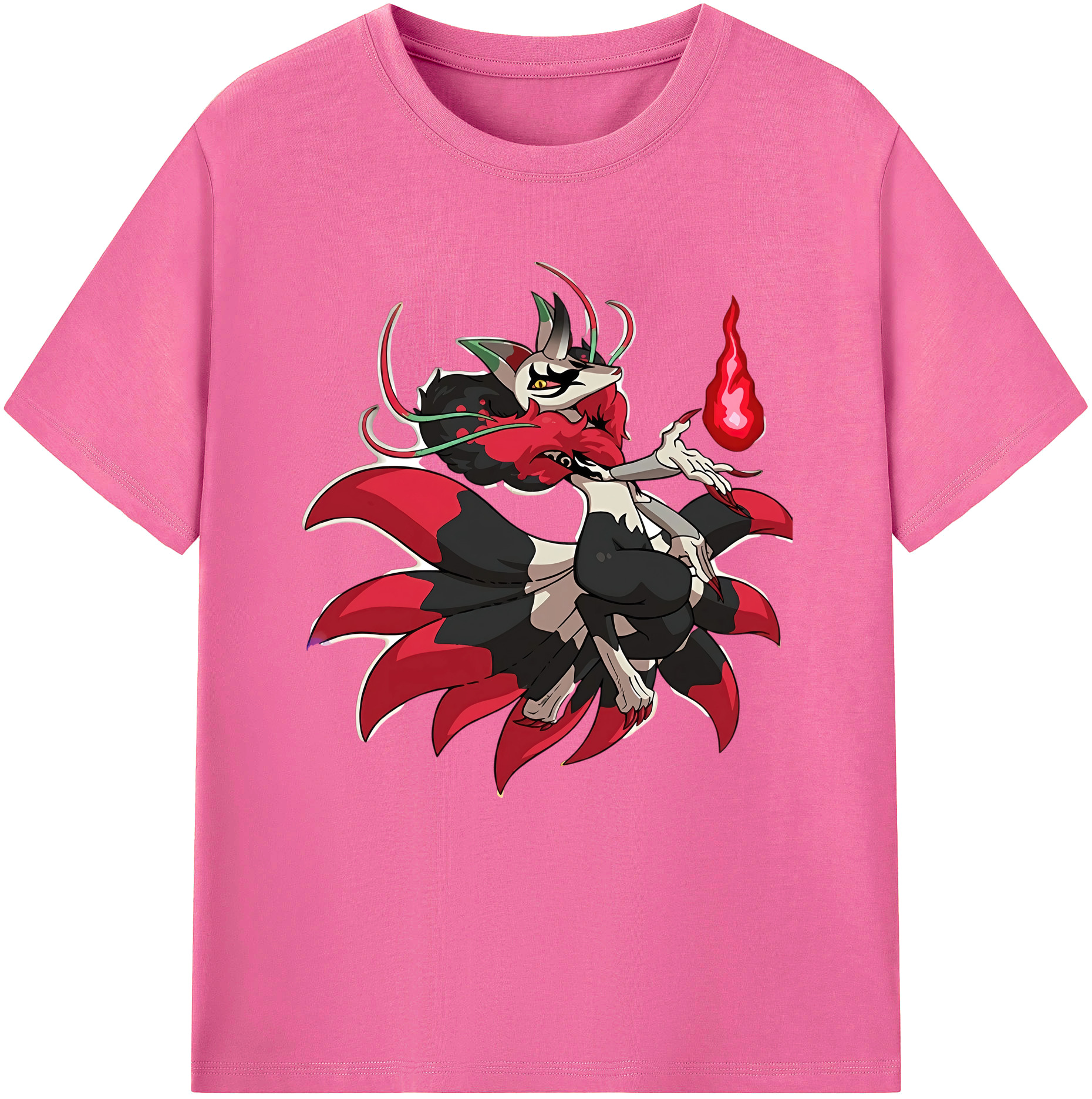 （画像用） 妖怪ウォッチ Yo-kai Watch レディースカジュアルプリントTシャツ（綿100％）